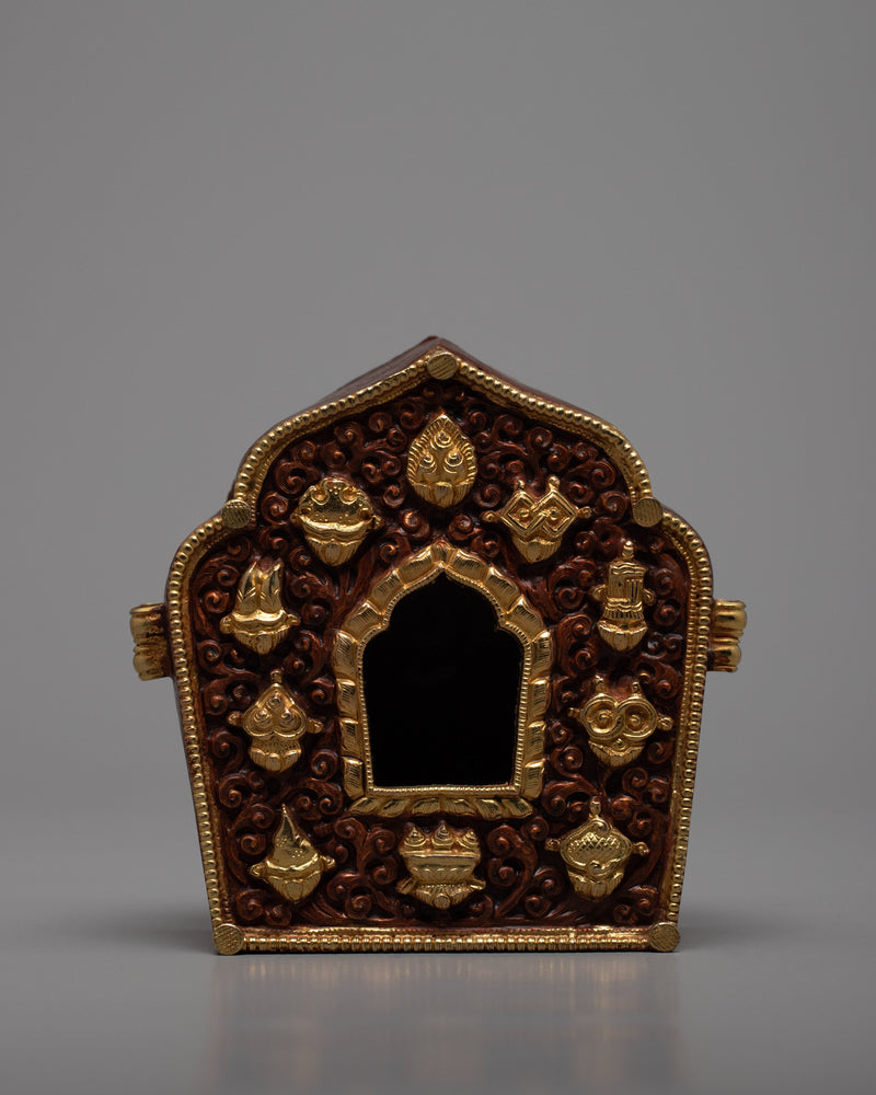 Buddhist Ghau Box | Buddhist Altar Supplies | Ritual Decor Items