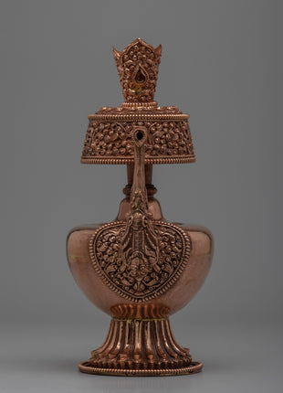 Tibetan Copper Bhumpa Vase