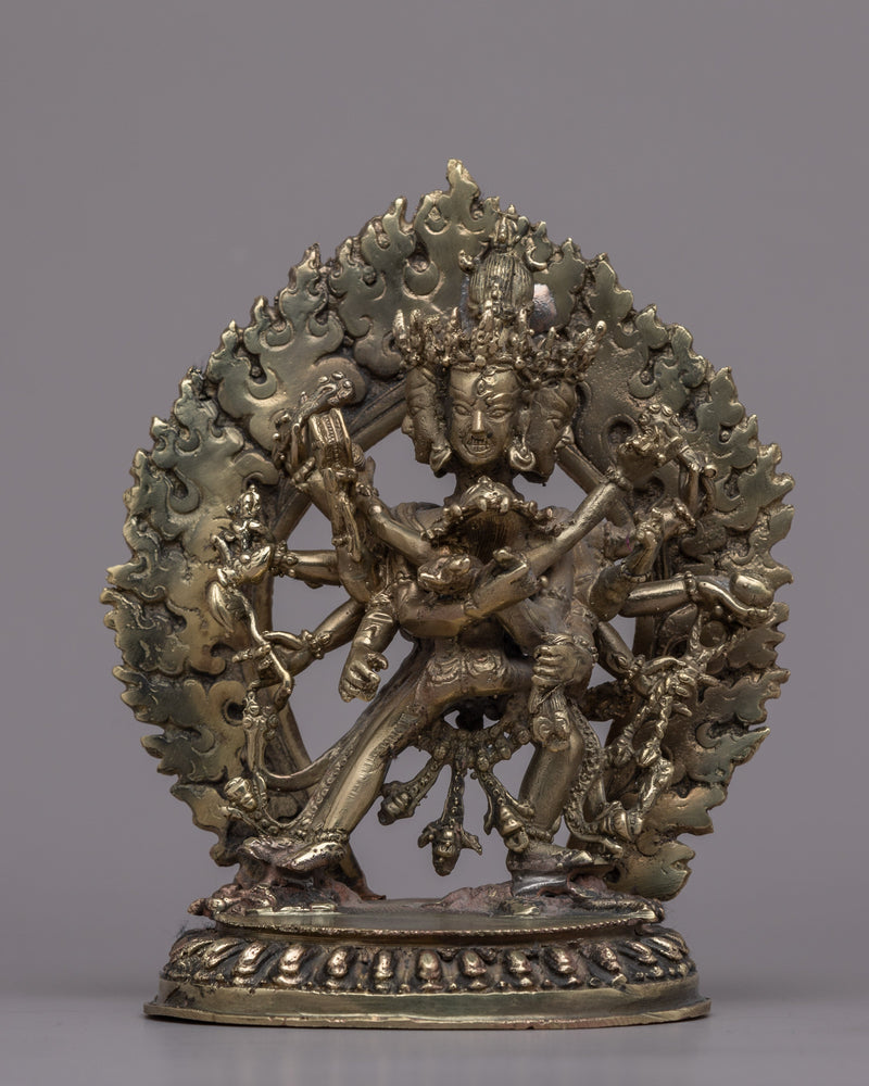 Heruka Chakrasamvara Consort Statue | Fine Sculpture Art