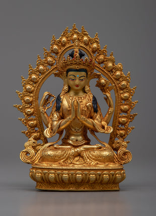 Machine Made Chenresig Statue