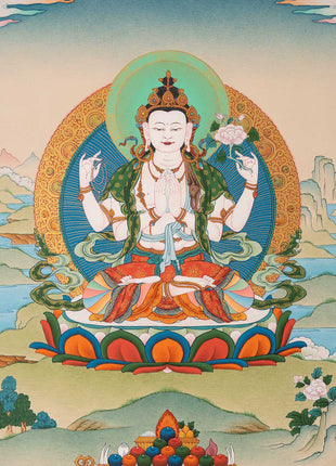 4 Armed Avalokiteshvara