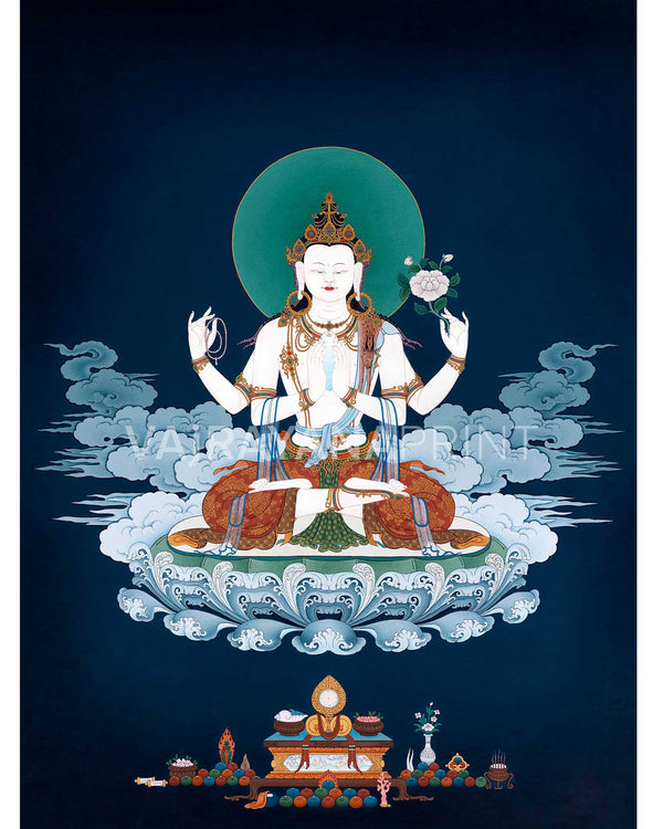 Avalokiteshvara Compassionate Buddha Chenrezig
