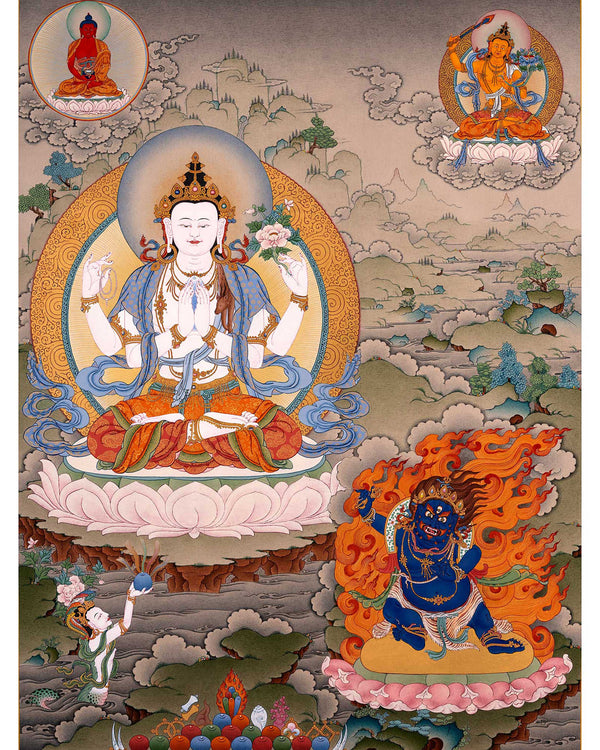 bodhisattva thangka