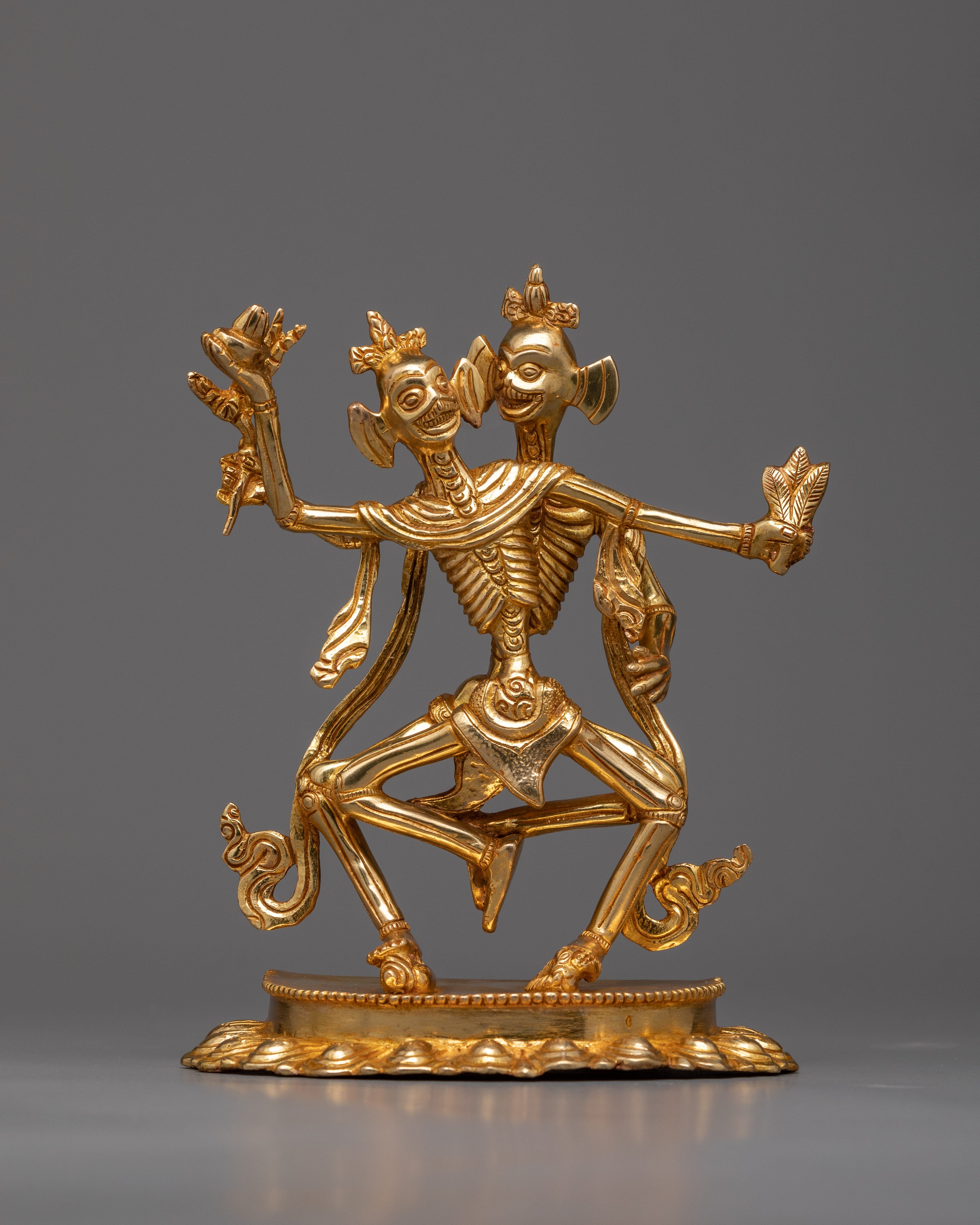 Handcrafted Chitipati Statue 
