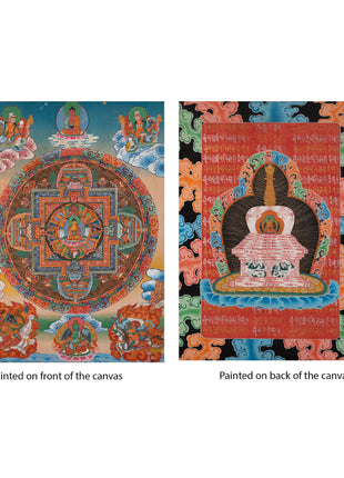 Colorful Mandala Thangka | Unique Tibetan Thanka