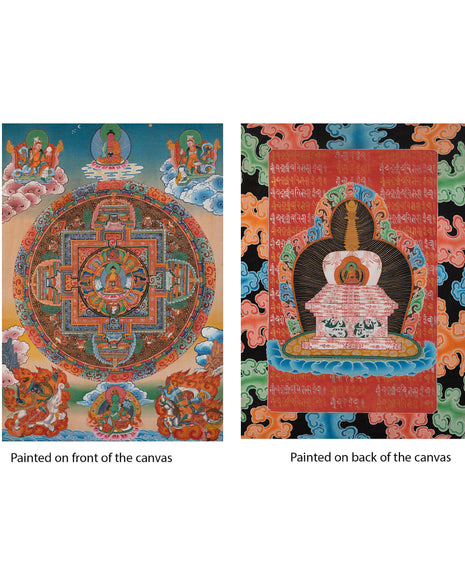 Colorful Mandala Thangka | Unique Tibetan Thanka