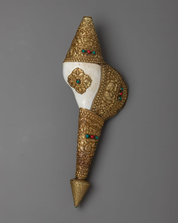 Handcrafted Brass Shankh