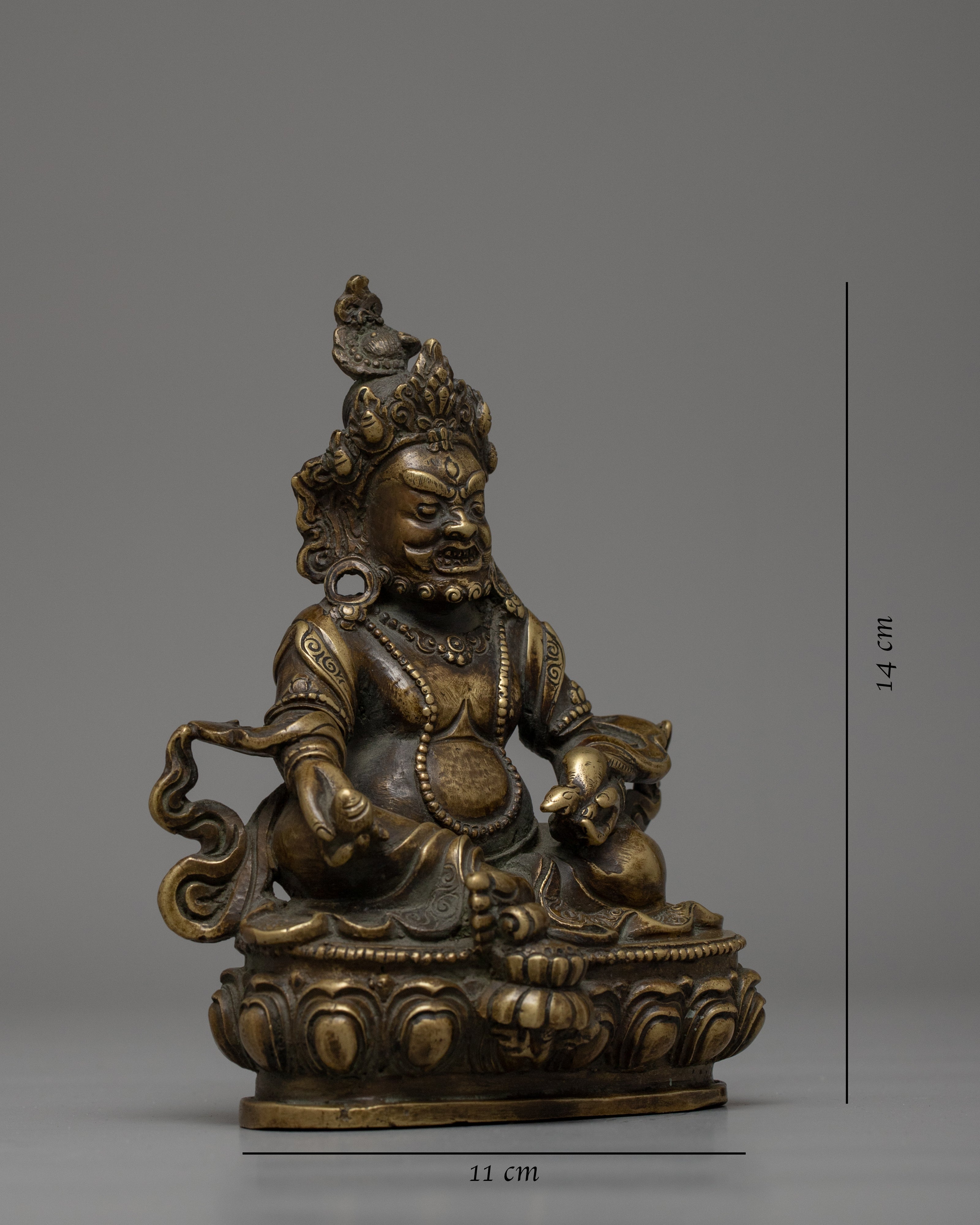 Dzambhala Statue | Zen Room Decor