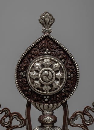 Wheel of Dharma | Hand-crafted Dharma Chakra | Zen Decor