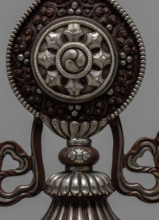 Wheel of Dharma | Hand-crafted Dharma Chakra | Zen Decor