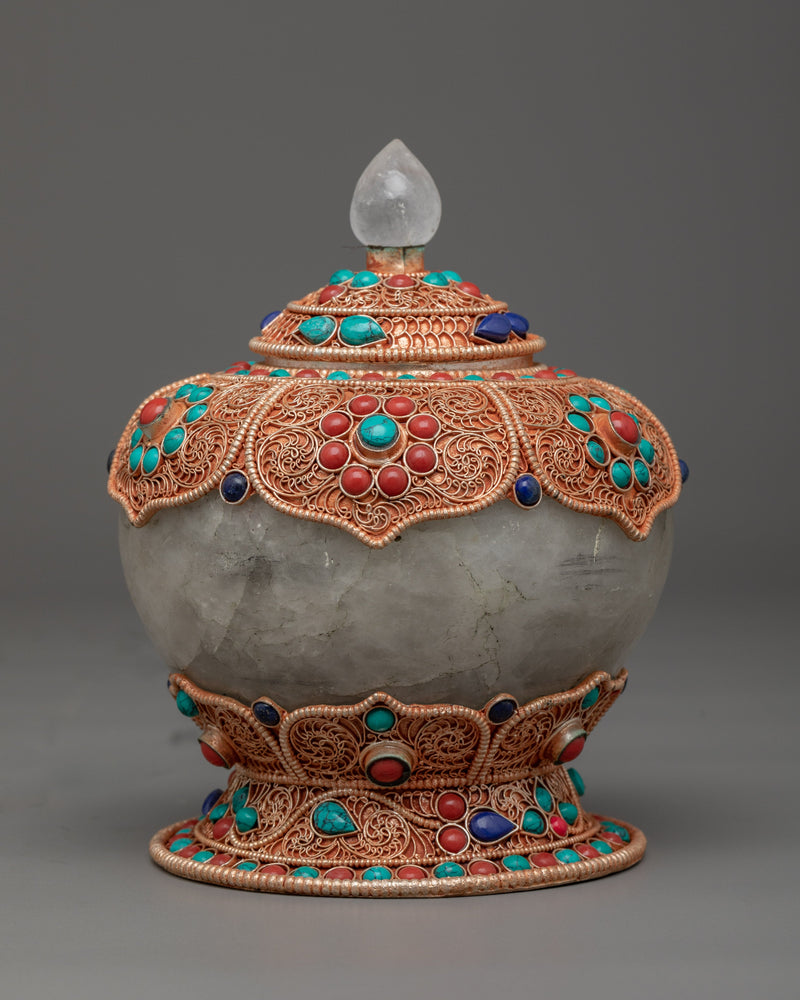 Crystal Dhupur Rice Pot