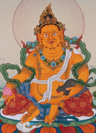dzambhala thangka