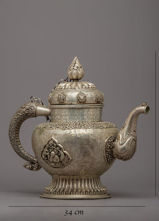 Copper Tea Pot Set | Handcrafted Traditional Teaware for Authentic Tea Ceremonies