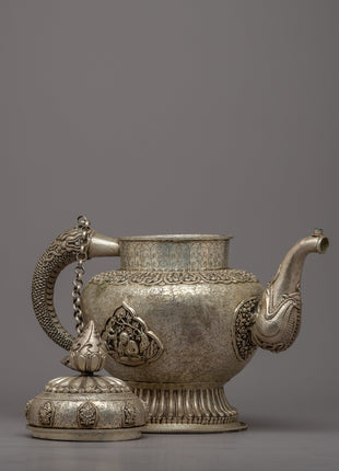 Copper Tea Pot Set | Handcrafted Traditional Teaware for Authentic Tea Ceremonies