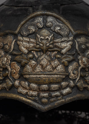 The Heritage Handmade Crown | An Artistic Marvel Made of Iron Brass and Silver