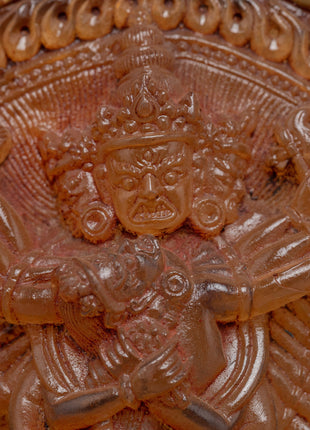 Chakrasamvara Thanka  For Wall Decor | Crystal Stone Statue