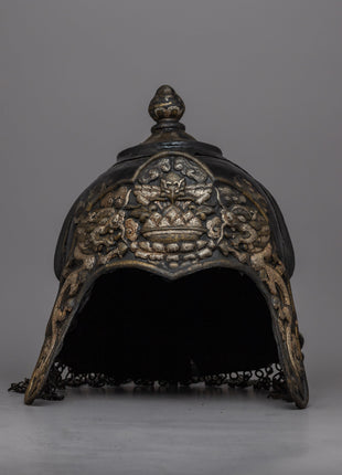 The Heritage Handmade Crown | An Artistic Marvel Made of Iron Brass and Silver