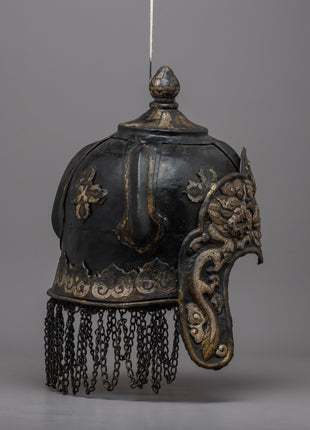 The Heritage Handmade Crown | An Artistic Marvel Made of Iron Brass and Silver