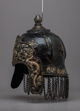The Heritage Handmade Crown | An Artistic Marvel Made of Iron Brass and Silver