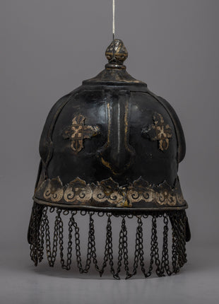 The Heritage Handmade Crown | An Artistic Marvel Made of Iron Brass and Silver