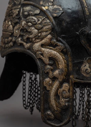 The Heritage Handmade Crown | An Artistic Marvel Made of Iron Brass and Silver