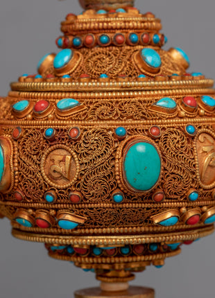 Nepal Prayer Wheel | Spining Wheel For Relaxation