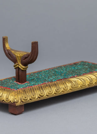 Prayer Wheel Buddhist | 24k Gold Plated