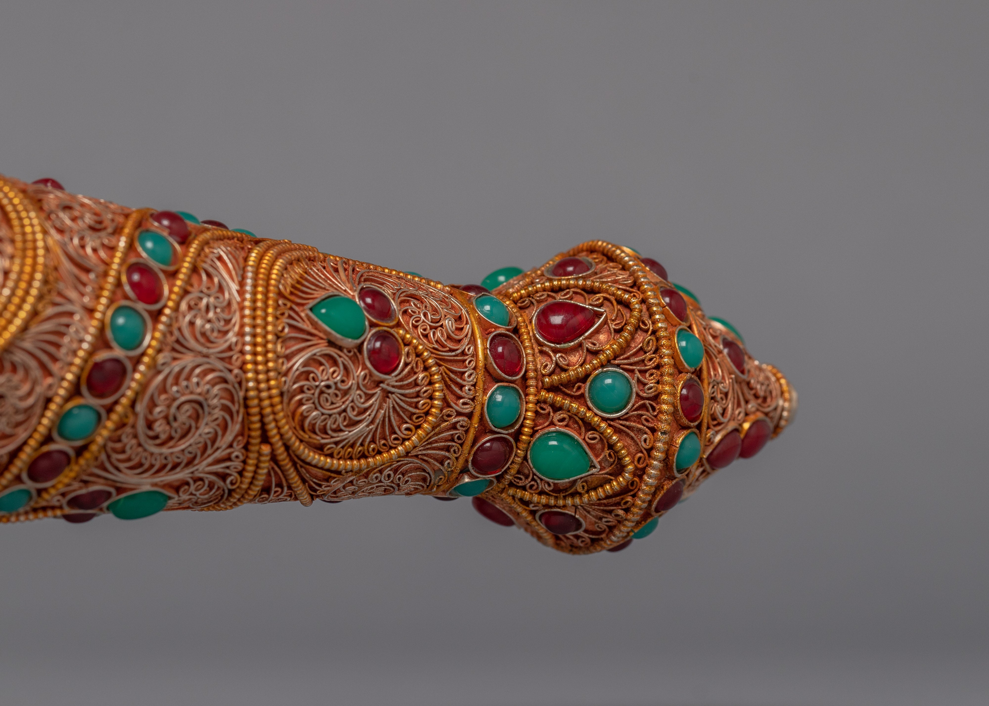24k Gold Plated Conch Shell Trumpet | Himalayan Art