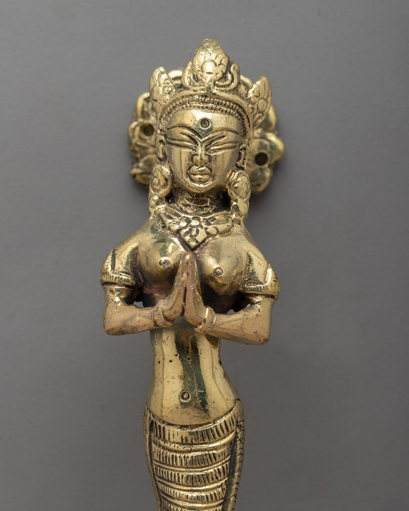 Naga Kanya Door Handle Set | Experience the Enchantment of Mythical Design