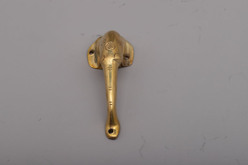 Elephant Brass Shower Door Handle | Experience Luxury and Exotic Charm in Your Doors