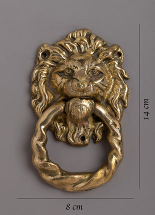 Lion Door Knocker Set | Embrace the Symbol of Strength at Your Door