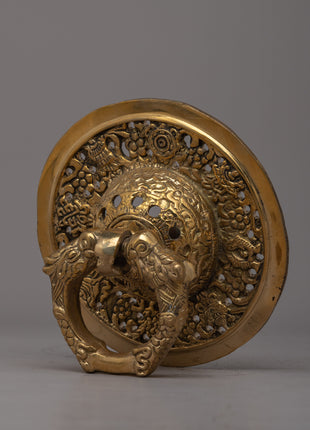 Round Brass Door Knocker | Bringing a Timeless Aesthetic to Your Front Door