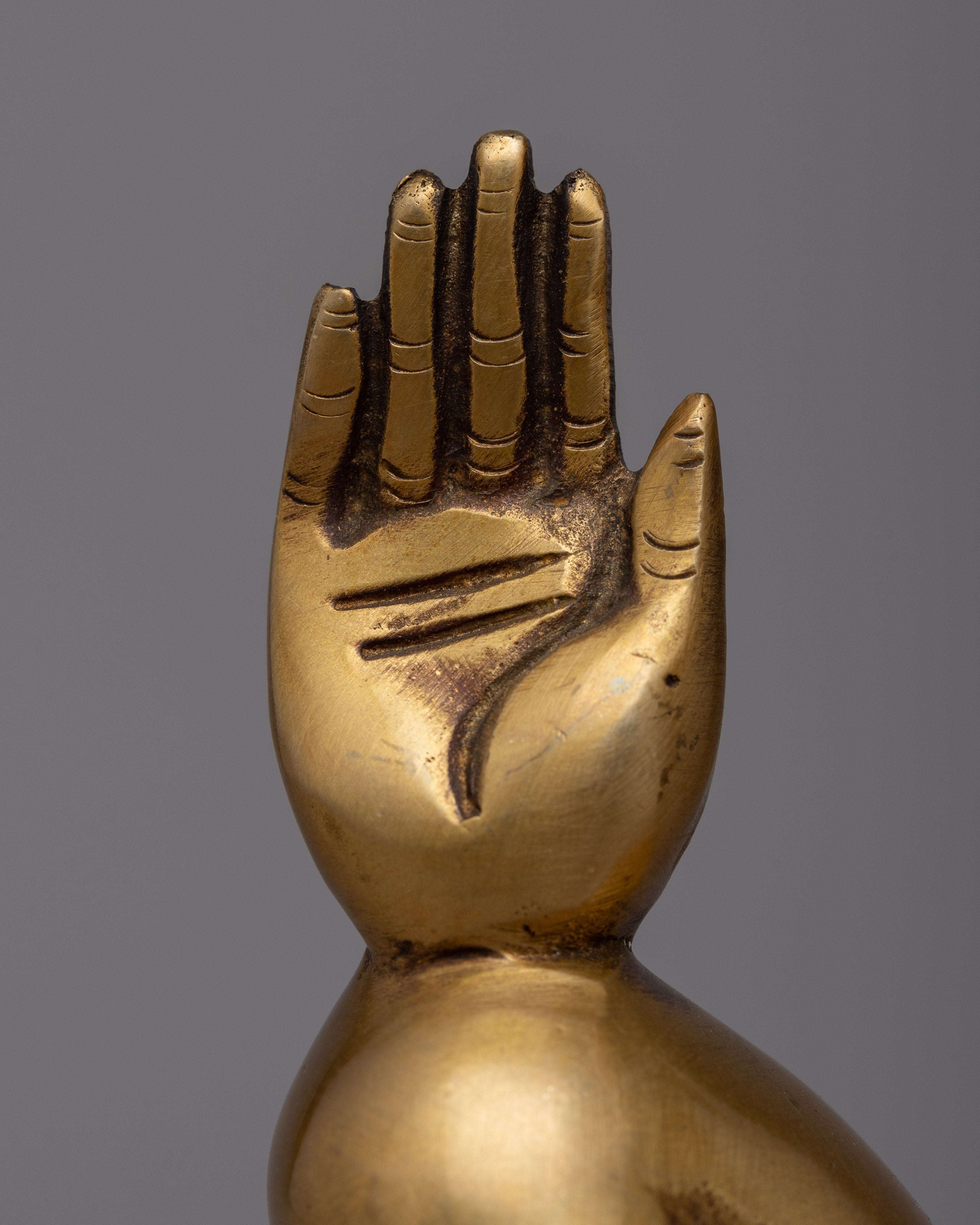 Ganesh Brass Statue | Traditional Figurine Of Hindu Deity