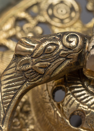 Brass Ring Door Knocker | Adding a Touch of Timeless Elegance to Your Door