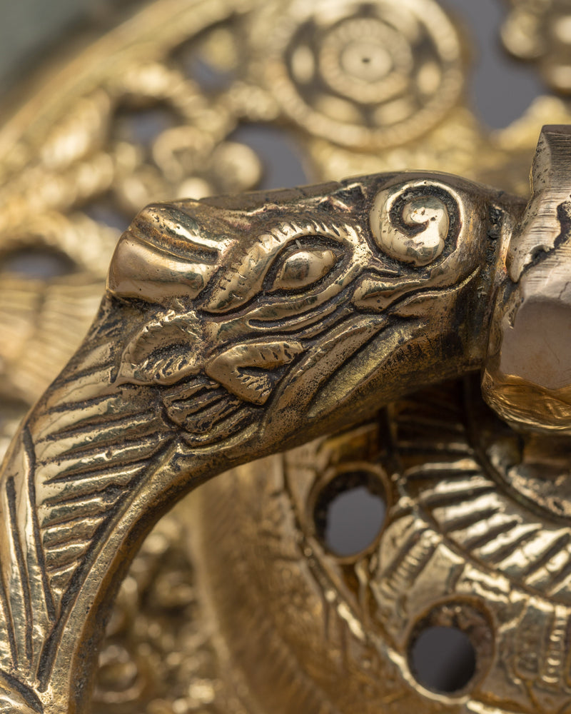 Brass Ring Door Knocker | Adding a Touch of Timeless Elegance to Your Door