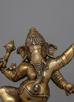 Royal Ganesha Statue | Blessings of Wealth and Fortune