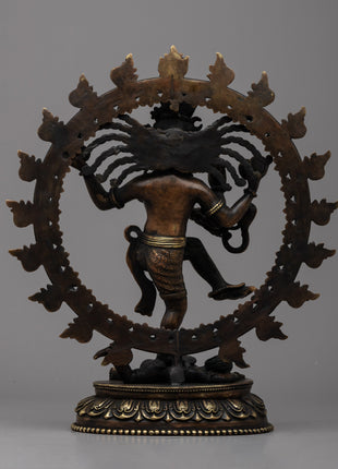Engraved Shiva Nataraj Statue | Capturing the Dynamic Energy of Shiva