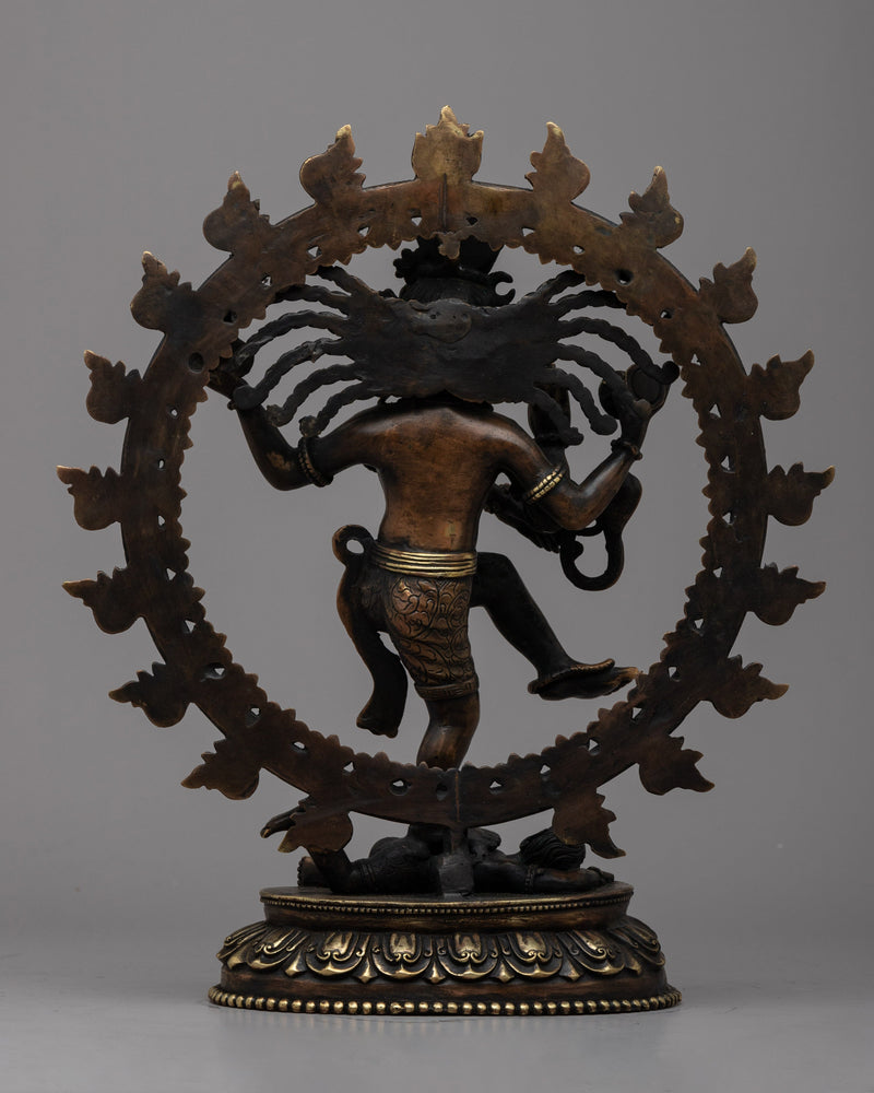 Engraved Shiva Nataraj Statue | Capturing the Dynamic Energy of Shiva