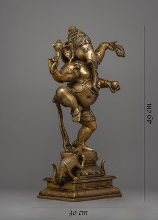 Royal Ganesha Statue | Blessings of Wealth and Fortune