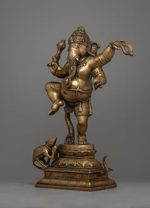 Royal Ganesha Statue | Blessings of Wealth and Fortune