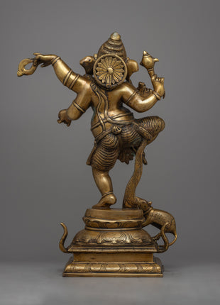 Royal Ganesha Statue | Blessings of Wealth and Fortune