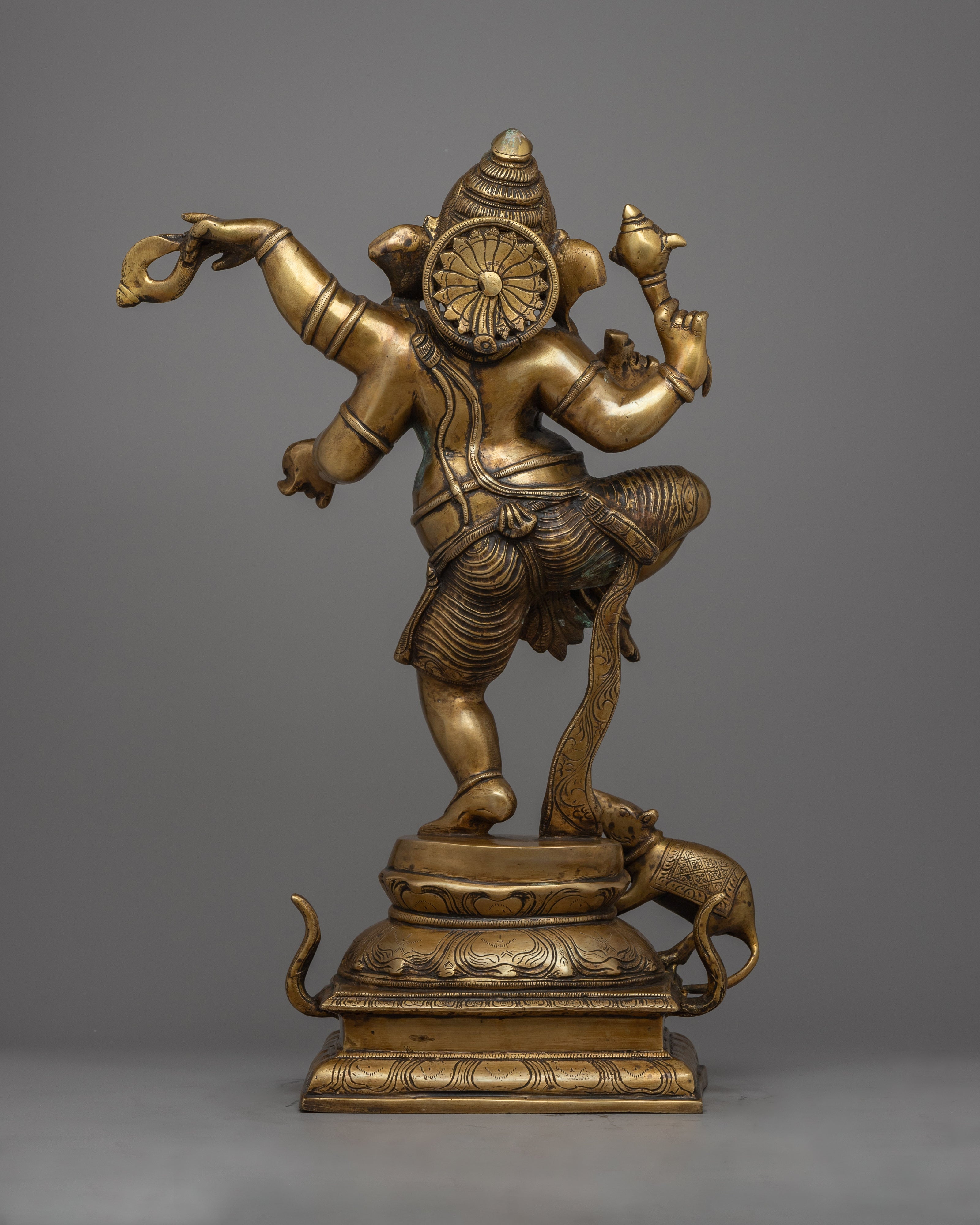 Royal Ganesha Statue | Blessings of Wealth and Fortune