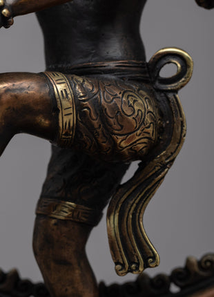 Engraved Shiva Nataraj Statue | Capturing the Dynamic Energy of Shiva