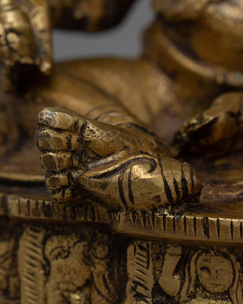 Dzambhala Kuber Statue | Tibetan God of Wealth and Prosperity