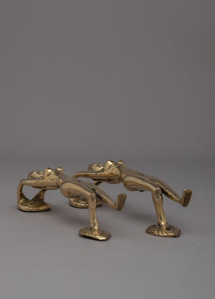 Lady Brass Door Handles Set | Blending Grace and Durability in Door Accessories