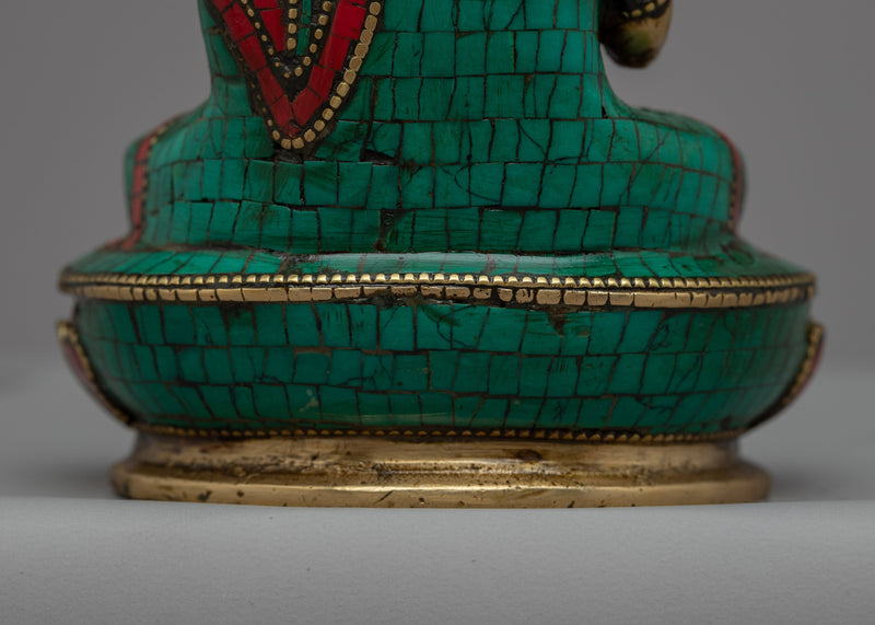 Serene Amoghasiddhi Buddha - Artistic Representation for Inner Peace & Strength