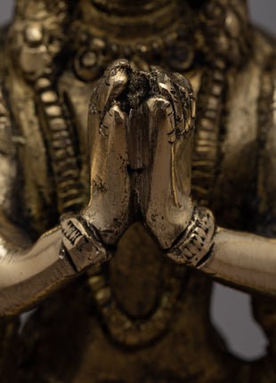 1000 Armed Chenrezig Brass Statue | Bodhisattva of Compassion