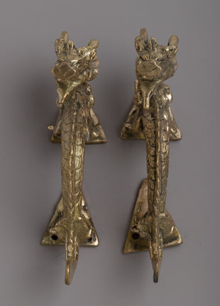 Dragon Door Handle Set | Embrace the Power and Majesty in Every Grip