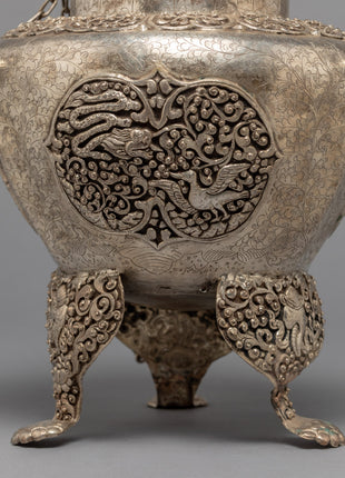 Enclosed Incense Burner | Handcrafted Tibetan Art
