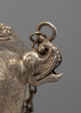 Enclosed Incense Burner | Handcrafted Tibetan Art
